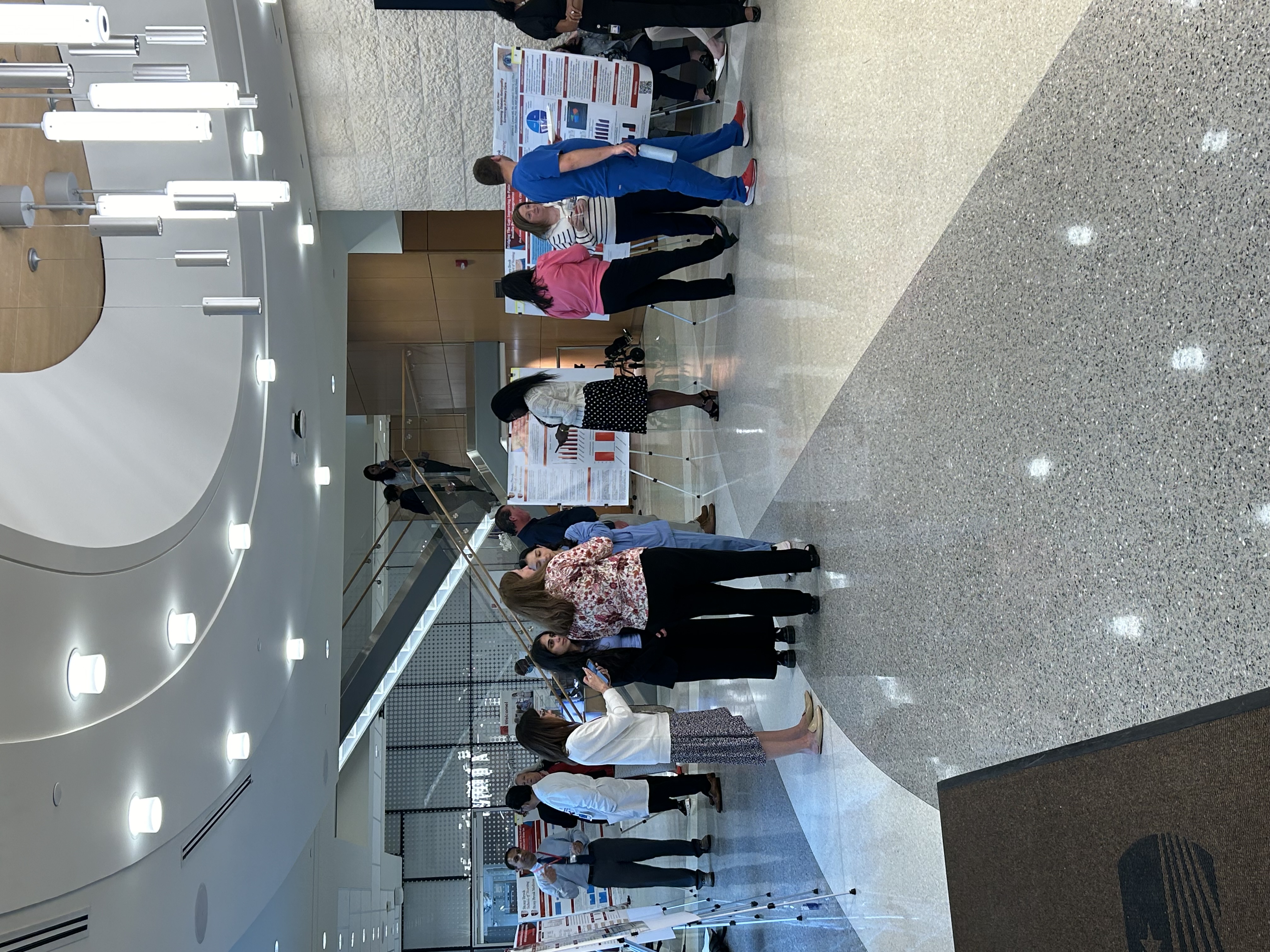 Poster Session in the MART Atrium