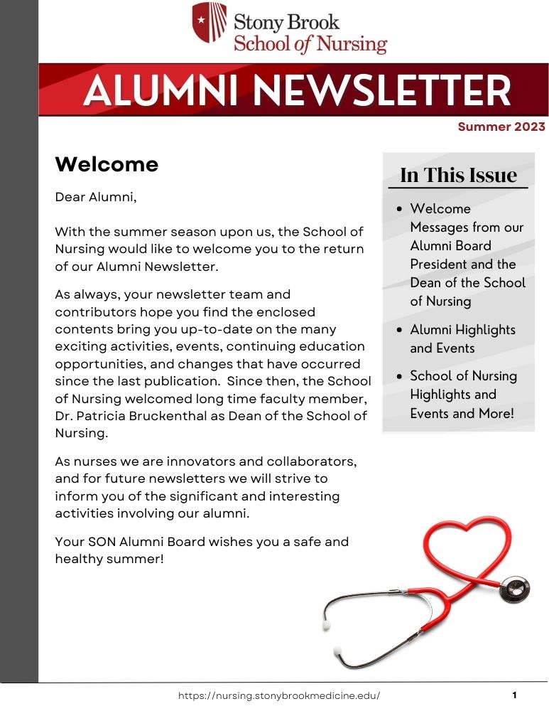 Summer 2023 Alumni Newsletter