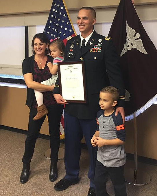 Captain Paul Willms and Family