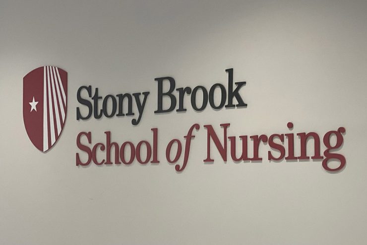 School of Nursing Sign