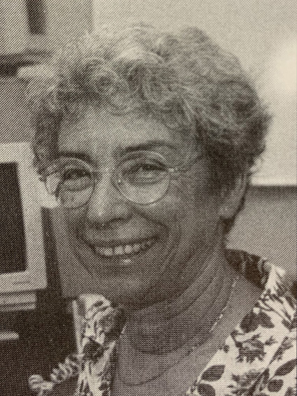 Dr. Judith Treistman first Director.